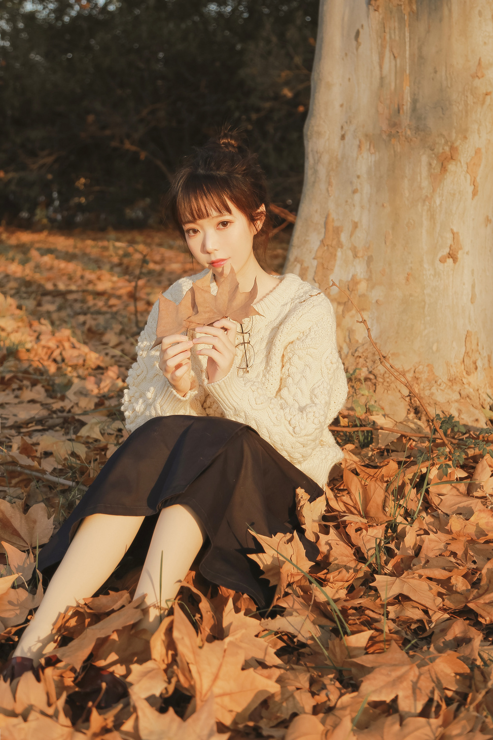 图片[1]-Fushii_海堂 NO.006 秋日女友 [31P-107MB]-微密空间-全网最全抖音网红铁粉空间写真